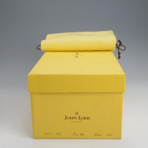 極上★ジョンロブ 6.5E【現行定価￥203,500-★CITY 2/シティ/7000ラスト】ストレートチップ/カーフ/黒/メンズ/JOHN LOBB★j611