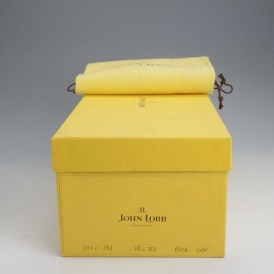 極上★ジョンロブ 6.5E【現行定価￥203,500-★CITY 2/シティ/7000ラスト】ストレートチップ/カーフ/黒/メンズ/JOHN LOBB★j611
