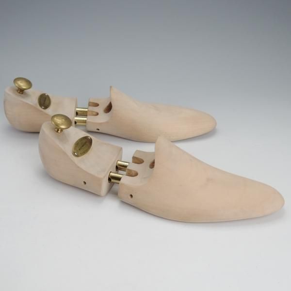 極上★エドワードグリーン UK7.5程度【定価￥20,900-★純正シューツリー】木製シューキーパー/メンズ/EDWARD GREEN★j612