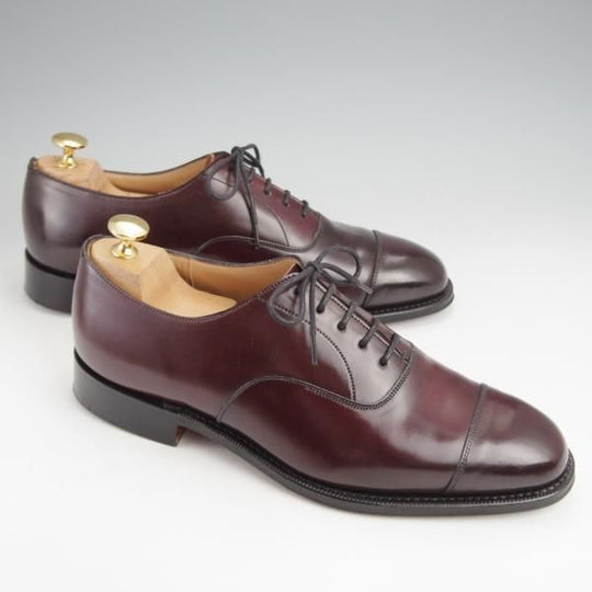 極美品★チャーチ 65G/UK6.5【定価￥231,000-★コードバン仕様/CONSUL/173ラスト】コンサル/赤茶/バーガンディー/Church's★j620