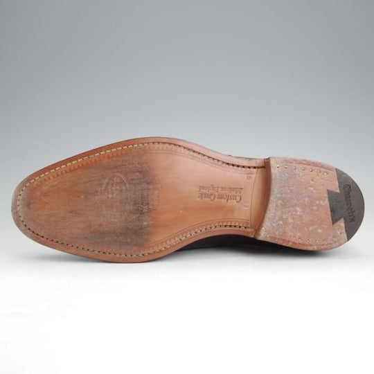 極美品★チャーチ 65G/UK6.5【定価￥231,000-★コードバン仕様/CONSUL/173ラスト】コンサル/赤茶/バーガンディー/Church's★j620
