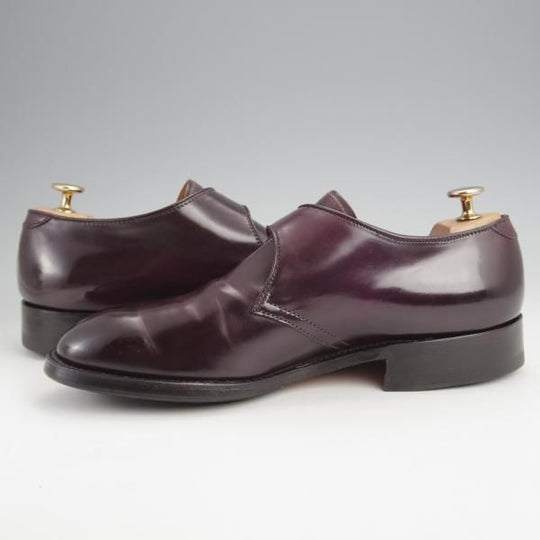 極美品★オールデン 7D【定価￥170,500-★コードバン仕様/モディファイドラスト】1878/モンクストラップ/#8/バーガンディー/ALDEN★j621