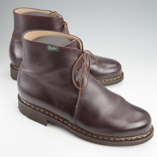 極美品★パラブーツ SIZE 8【定価￥79,200-★ブロワ/BLOIS】チャッカブーツ/TEXソール/リスレザー/CAFE/カフェ/濃茶/Paraboot★j624