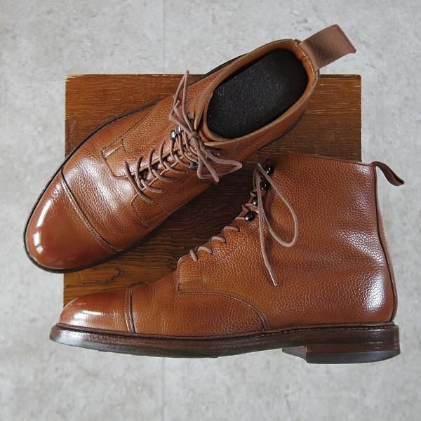 ★クロケット&ジョーンズ 7E【定価￥99,000-★ダイナイトソール仕様/CONISTON/コニストン】325ラスト/ブーツ/茶/Crockett&Jones★j625