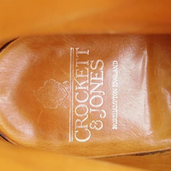 ★クロケット&ジョーンズ 7E【定価￥99,000-★ダイナイトソール仕様/CONISTON/コニストン】325ラスト/ブーツ/茶/Crockett&Jones★j625