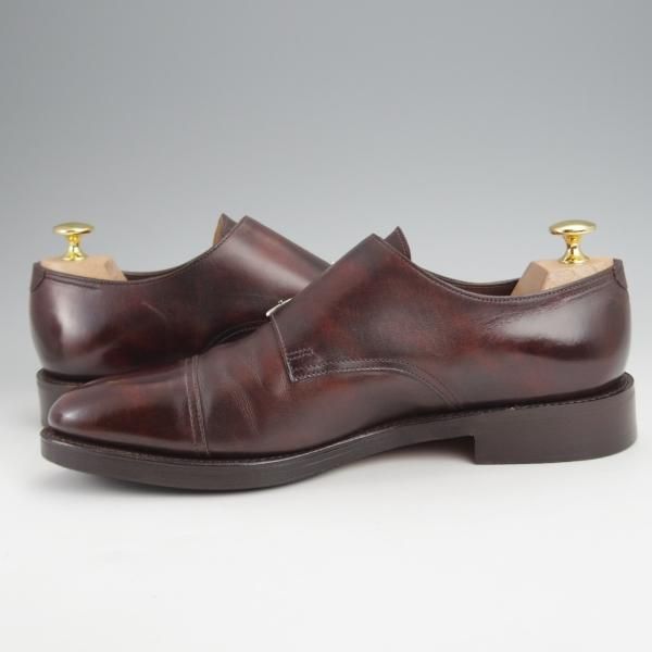 極美品★ジョンロブ 6.5E【定価￥224,400-★WILLIAM/ウィリアム】9795ラスト/ミュージアムカーフ/濃茶/ダブルモンク/JOHN LOBB★j626