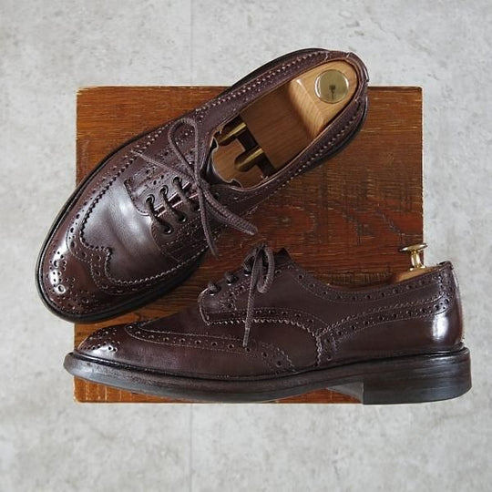 ★トリッカーズ SIZE 6.5【定価￥121,000-★ダイナイトソール/BOURTON/バートン】5633/カントリーシューズ/濃茶/Tricker's★j627
