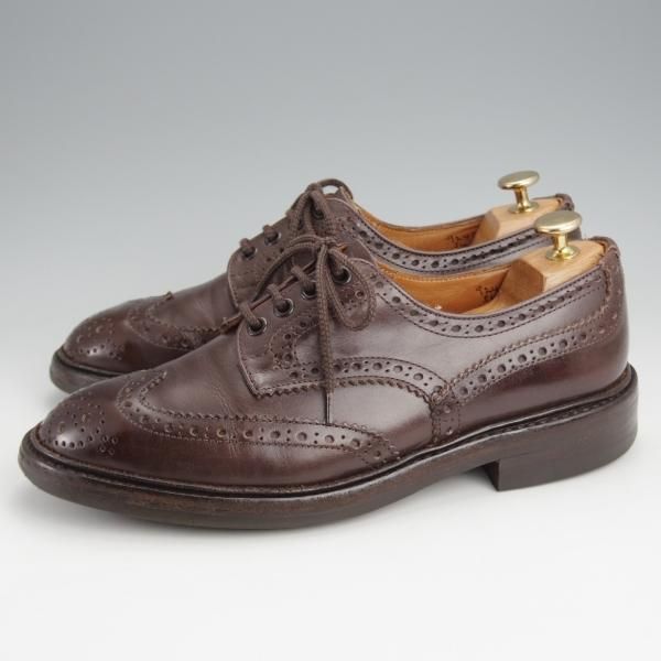★トリッカーズ SIZE 6.5【定価￥121,000-★ダイナイトソール/BOURTON/バートン】5633/カントリーシューズ/濃茶/Tricker's★j627