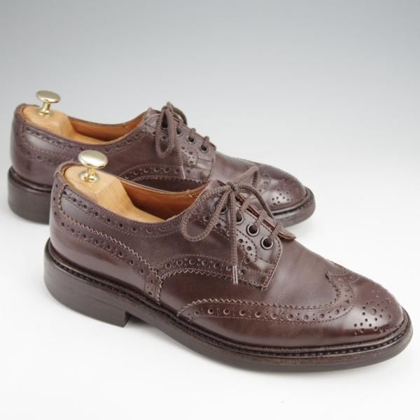 ★トリッカーズ SIZE 6.5【定価￥121,000-★ダイナイトソール/BOURTON/バートン】5633/カントリーシューズ/濃茶/Tricker's★j627