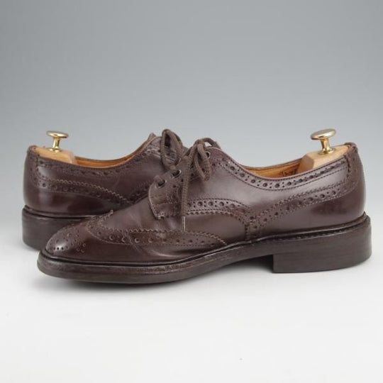★トリッカーズ SIZE 6.5【定価￥121,000-★ダイナイトソール/BOURTON/バートン】5633/カントリーシューズ/濃茶/Tricker's★j627