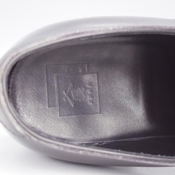 極美品★三陽山長 SIZE 7.5【定価￥80,300-★友之介/R309ラスト】ストレートチップ/カーフ/黒/メンズ/TOMONOSUKE/Sanyo Yamacho★j628