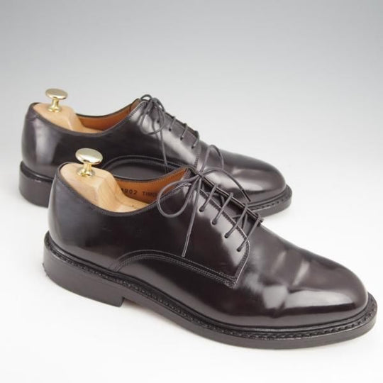 極上★ジャランスリワヤ SIZE 7【定価￥88,000-★コードバン仕様/98902】TIMOラスト/プレーントゥ/黒/メンズ/JALAN SRIWIJAWA★j629