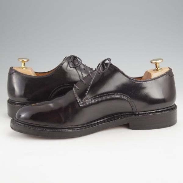 極上★ジャランスリワヤ SIZE 7【定価￥88,000-★コードバン仕様/98902】TIMOラスト/プレーントゥ/黒/メンズ/JALAN SRIWIJAWA★j629