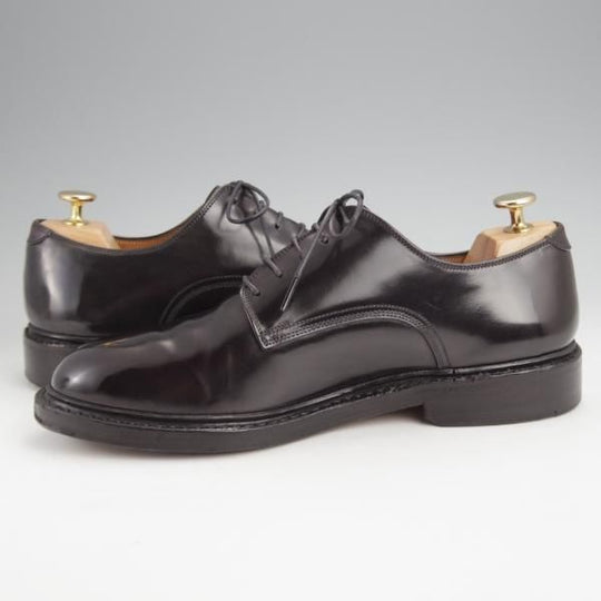 極上★ジャランスリワヤ SIZE 7【定価￥88,000-★コードバン仕様/98902】TIMOラスト/プレーントゥ/黒/メンズ/JALAN SRIWIJAWA★j629