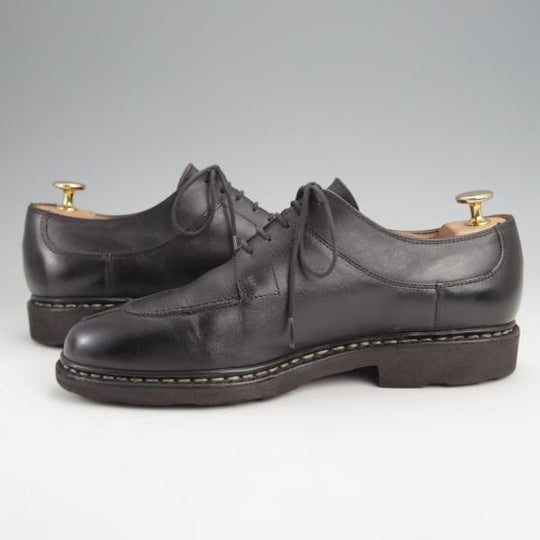 極上★パラブーツ SIZE 6【定価￥79,200-★アヴィニョン/AVIGNON】グリフソール/リスレザー/Uチップ/NOIR/黒/メンズ/Paraboot★j630