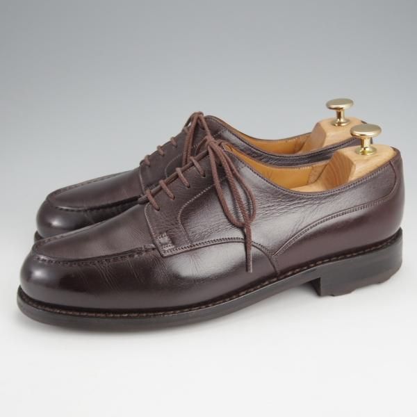 極上★J.M.ウエストン 7.5E【貴重★WESTON VINTAGE/ノヴォカーフ仕様/GOLF】ゴルフ/641/31ラスト/Uチップ/濃茶/ヴィンテージ★j631