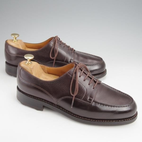 極上★J.M.ウエストン 7.5E【貴重★WESTON VINTAGE/ノヴォカーフ仕様/GOLF】ゴルフ/641/31ラスト/Uチップ/濃茶/ヴィンテージ★j631