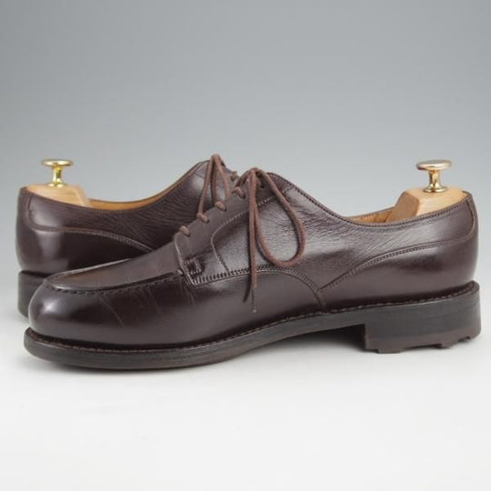 極上★J.M.ウエストン 7.5E【貴重★WESTON VINTAGE/ノヴォカーフ仕様/GOLF】ゴルフ/641/31ラスト/Uチップ/濃茶/ヴィンテージ★j631