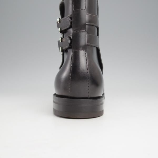 未使用★ジョンロブ 7E【極希少★DEAUVILLE/ドーヴィル/ミスティカーフ】7000Bラスト/ダブルバックル/ブーツ/黒/JOHN LOBB★j632