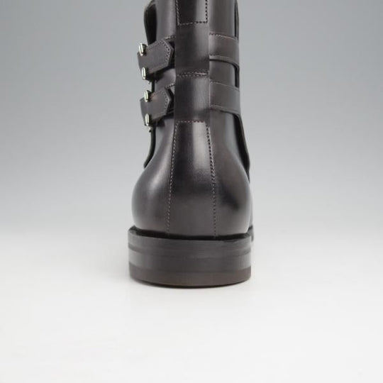 未使用★ジョンロブ 7E【極希少★DEAUVILLE/ドーヴィル/ミスティカーフ】7000Bラスト/ダブルバックル/ブーツ/黒/JOHN LOBB★j632