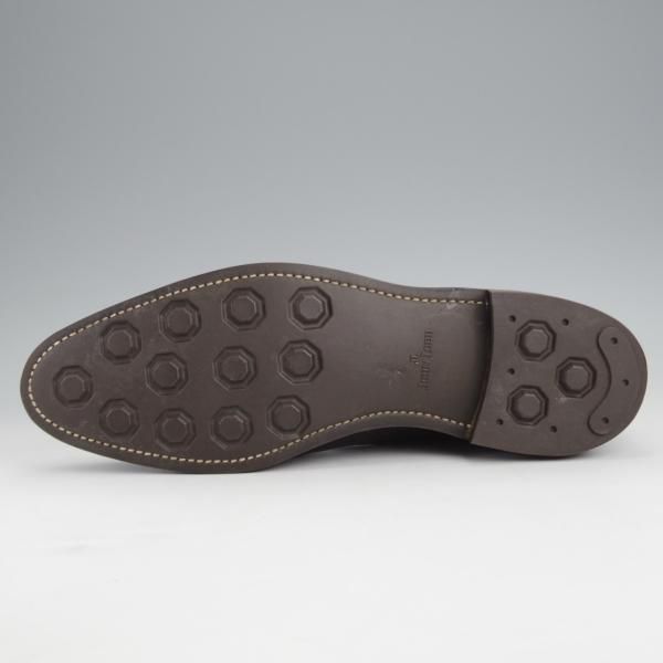 未使用★ジョンロブ 7E【極希少★DEAUVILLE/ドーヴィル/ミスティカーフ】7000Bラスト/ダブルバックル/ブーツ/黒/JOHN LOBB★j632