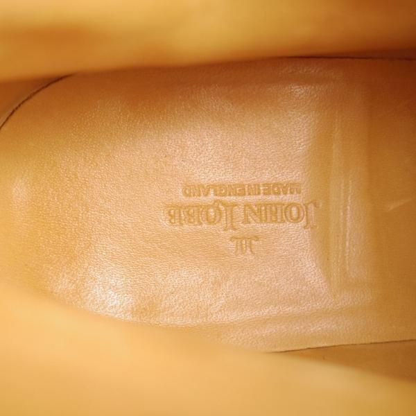 未使用★ジョンロブ 7E【極希少★DEAUVILLE/ドーヴィル/ミスティカーフ】7000Bラスト/ダブルバックル/ブーツ/黒/JOHN LOBB★j632