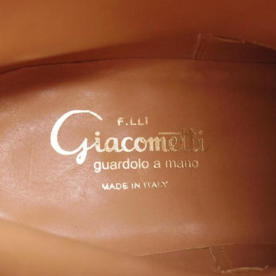 未使用★(伊)F.LLIジャコメッティ SIZE 40.5【定価￥151,800-★ジョッパーブーツ/FG337】(仏)デュプイ社のカーフ/黒/Giacometti★j634