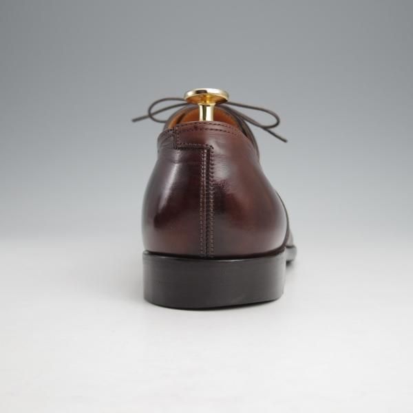 極上★ジョンロブ SIZE 41/UK7程度【貴重★エルメス別注/ミュージアムカーフ】H103ラスト/濃茶/メンズ/HERMES/JOHN LOBB★j635