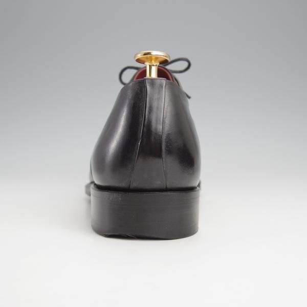 極上★Perfetto/ペルフェット SIZE 7.5【グッドイヤーウェルテッド製法★レベルソ仕立て/ストレートチップ】カーフ/黒/メンズ★j638