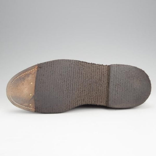 極上★オールデン 7.5D【貴重★BEAMS別注/ロングウイング/97670】バリーラスト/黒×白/コンビ/グレインレザー/ビームス/ALDEN★j639