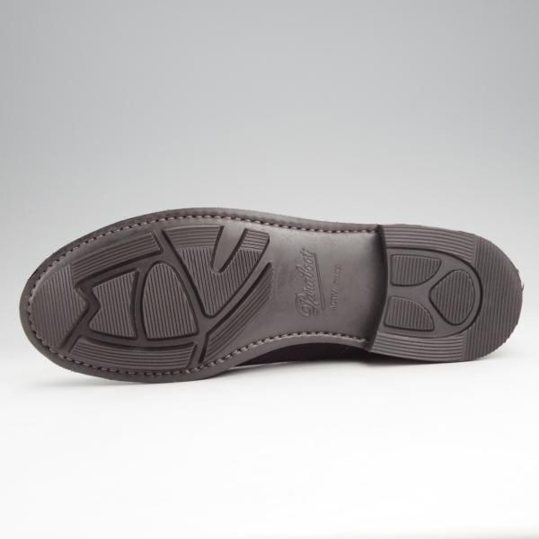 極美品★パラブーツ SIZE 8【定価￥84,700-★ドレス仕様シャンボード/CHAMBORD】Uチップ/スエード/紺/メンズ/Paraboot★j640