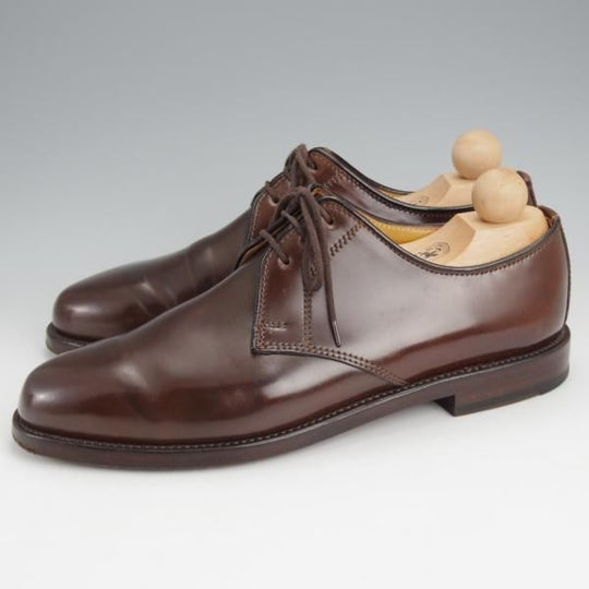 美品★(東欧)ルーディックライター SIZE 8【定価￥165,000-★コードバン/濃茶(シガー系)/純正シューツリー付】LUDWIG REITER★j641