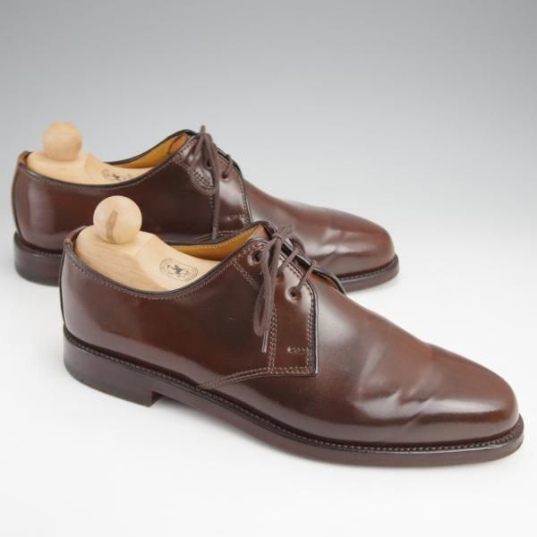 美品★(東欧)ルーディックライター SIZE 8【定価￥165,000-★コードバン/濃茶(シガー系)/純正シューツリー付】LUDWIG REITER★j641