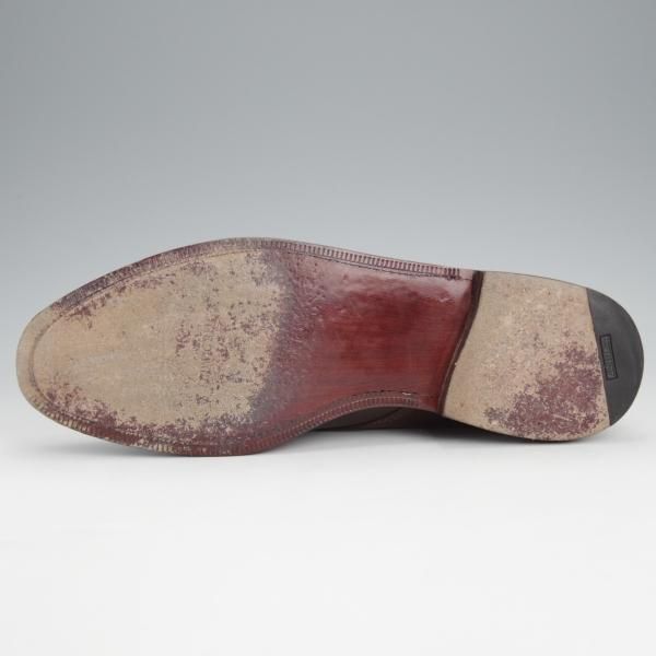 美品★(東欧)ルーディックライター SIZE 8【定価￥165,000-★コードバン/濃茶(シガー系)/純正シューツリー付】LUDWIG REITER★j641