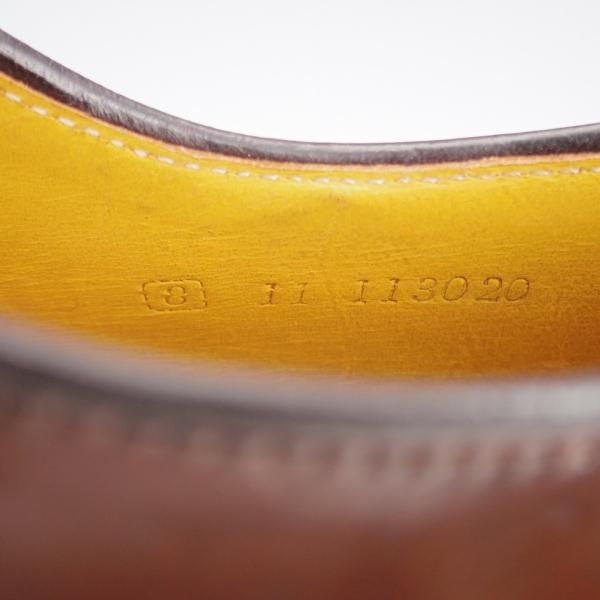 美品★(東欧)ルーディックライター SIZE 8【定価￥165,000-★コードバン/濃茶(シガー系)/純正シューツリー付】LUDWIG REITER★j641