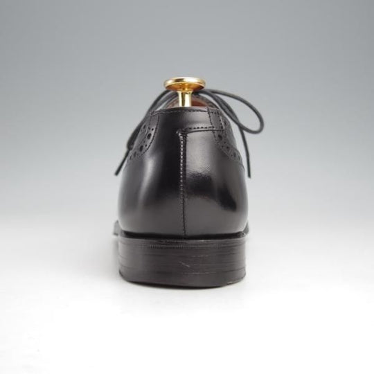 極上★クロケット&ジョーンズ 7E【同系モデル定価￥100,100-★WESTFIELD/ウエストフィールド】341ラスト/セミブローグ/カーフ/黒★j645