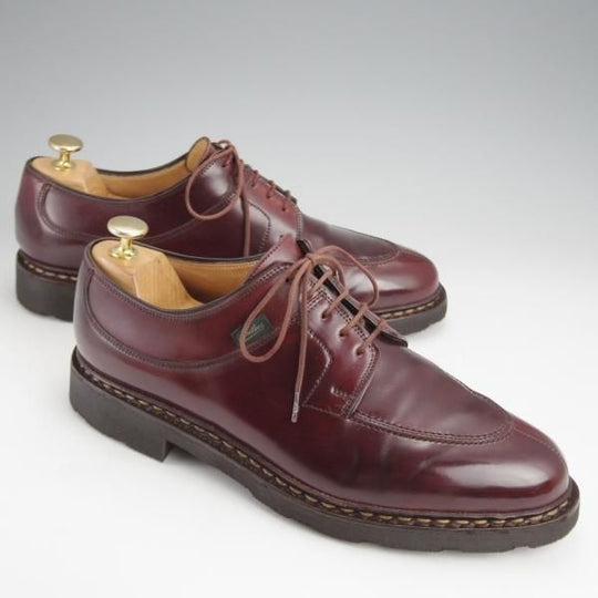 極上★パラブーツ SIZE 8【定価￥148,500-★コードバン仕様/AVIGNON/アヴィニョン】Uチップ/グリフソール/黒/メンズ/Paraboot★j647