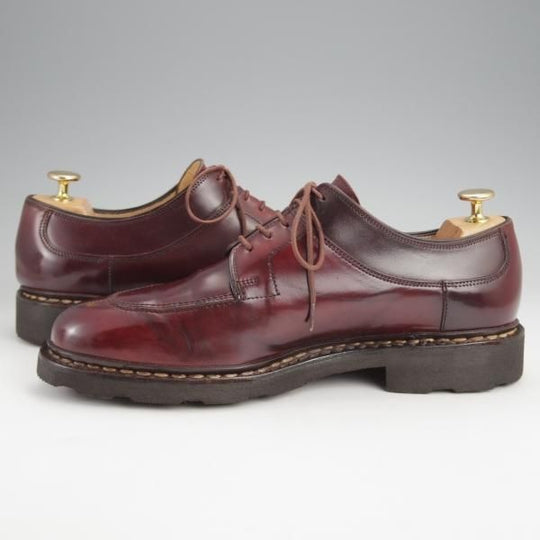 極上★パラブーツ SIZE 8【定価￥148,500-★コードバン仕様/AVIGNON/アヴィニョン】Uチップ/グリフソール/黒/メンズ/Paraboot★j647