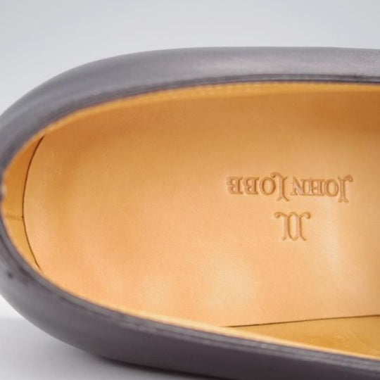 未使用★ジョンロブ 5.5E【現行定価￥231,000-★ロペス/LOPEZ】4395ラスト/コインローファー/カーフ/黒/メンズ/JOHN LOBB★j649