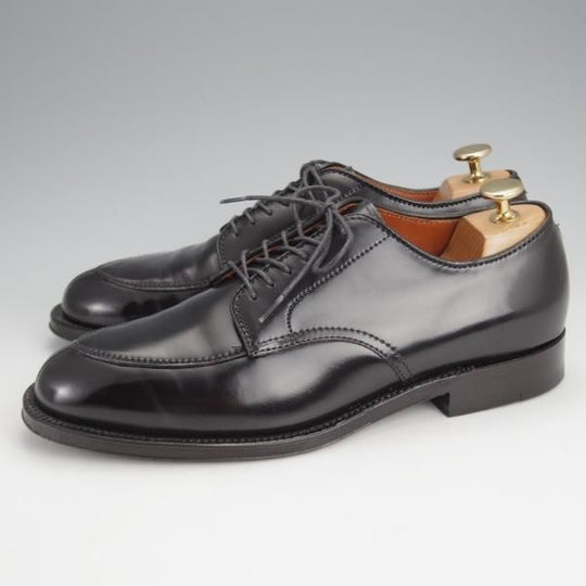 極美品★オールデン 7D【現行定価17万円程度★コードバン/バリーラスト仕様のVチップ】(ハワイ)Leather Soul別注/87150/黒/ALDEN★j652