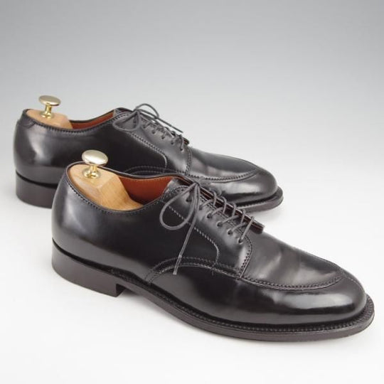 極美品★オールデン 7D【現行定価17万円程度★コードバン/バリーラスト仕様のVチップ】(ハワイ)Leather Soul別注/87150/黒/ALDEN★j652