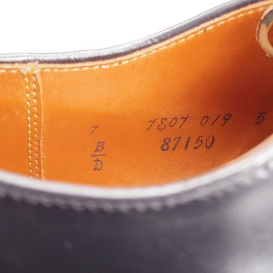 極美品★オールデン 7D【現行定価17万円程度★コードバン/バリーラスト仕様のVチップ】(ハワイ)Leather Soul別注/87150/黒/ALDEN★j652