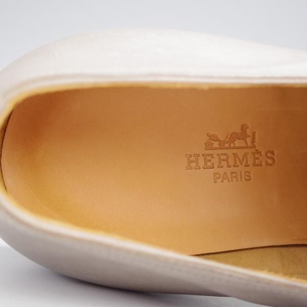 未使用★(伊製)HERMES/エルメス SIZE 40.5【★モンクストラップ/灰】カーフ/メンズ★j654