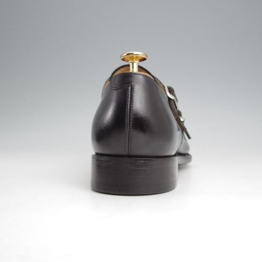 未使用★ユニオンインペリアル SIZE 7.5【★ダブルモンク/U1822/黒】カーフ/メンズ/Union Imperial★j655