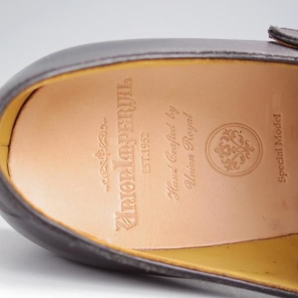 未使用★ユニオンインペリアル SIZE 7.5【★ダブルモンク/U1822/黒】カーフ/メンズ/Union Imperial★j655