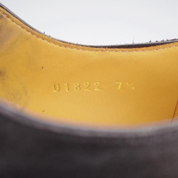 未使用★ユニオンインペリアル SIZE 7.5【★ダブルモンク/U1822/黒】カーフ/メンズ/Union Imperial★j655