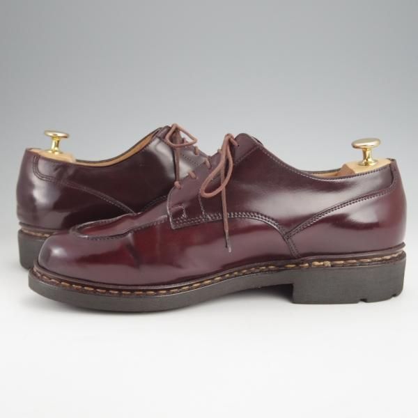 極上★パラブーツ SIZE 8【定価￥148,500-★コードバン仕様/CHAMBORD/シャンボード】Uチップ/TEXソール/赤茶/メンズ/Paraboot★j660