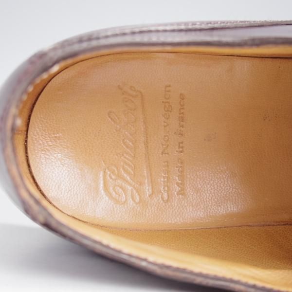 極上★パラブーツ SIZE 8【定価￥148,500-★コードバン仕様/CHAMBORD/シャンボード】Uチップ/TEXソール/赤茶/メンズ/Paraboot★j660