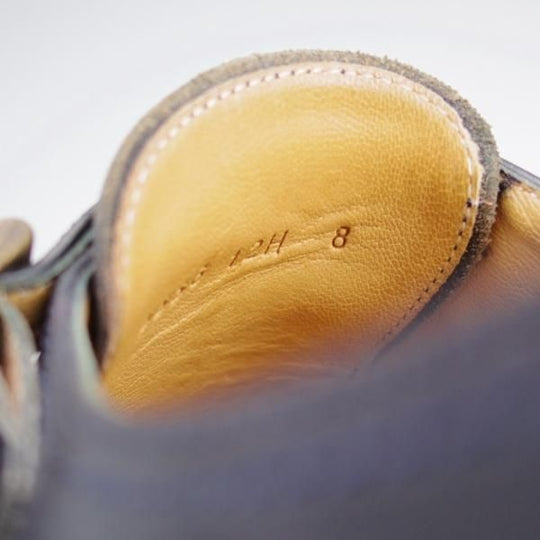 極美品★パラブーツ SIZE 8【定価￥82,500-★ウィリアム/WILLIAM】マルシェソール/ダブルモンク/リスレザー/NUIT/紺/Paraboot★j662