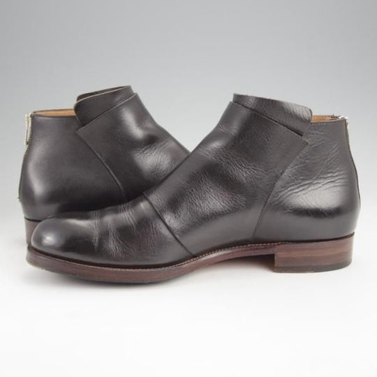 極上★forme/フォルメ SIZE 5(25�p程度)【モデル定価￥82,500-★Zip jodhpurs Boot/ジョッパーブーツ】カーフ/黒/メンズ★j663